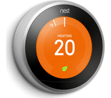 NEST Learning Thermostat - 3rd Generation, Silver