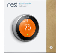 NEST Learning Thermostat - 3rd Generation, Silver